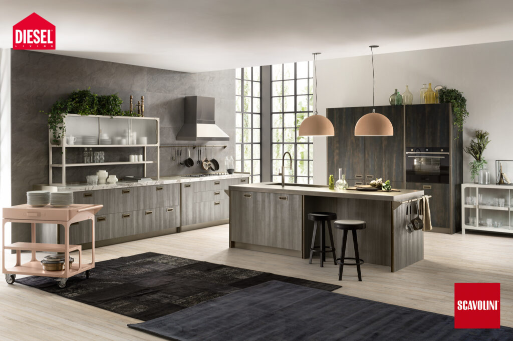 luxury italian kitchen cabinet