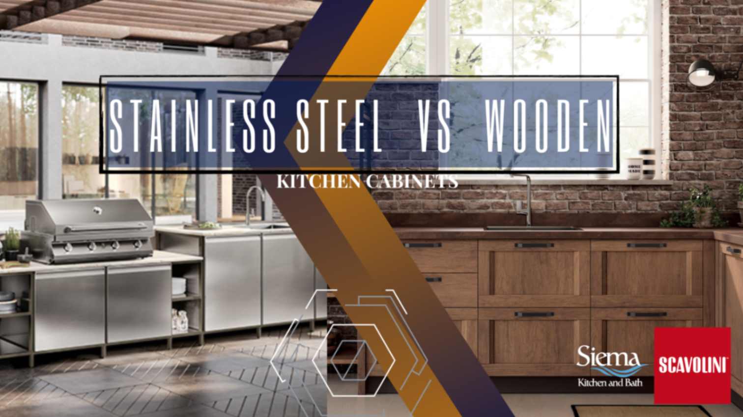 Stainless steel kitchen vs. wooden kitchen, Analysis and comparison